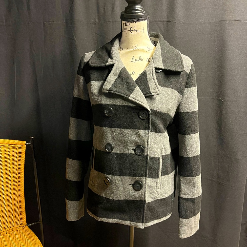 Jack Pea Coat in Excellent Condition Medium